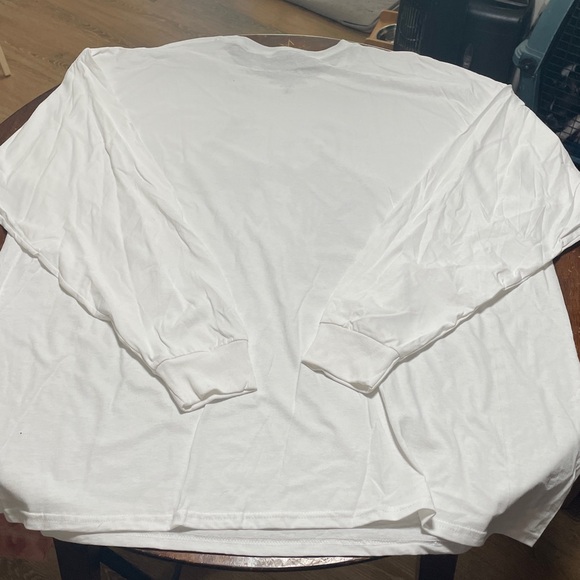 Halloween Michael Myers White Graphic Long Sleeve Tee - Picture 6 of 6